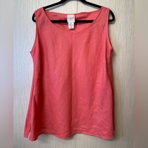 Kate Hill Coral Tank Top